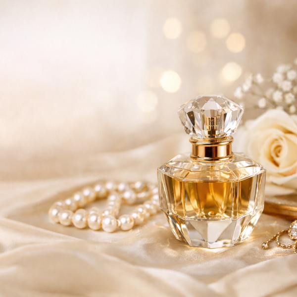 How to choose the perfect perfume – luxury fragrance bottle with elegant details