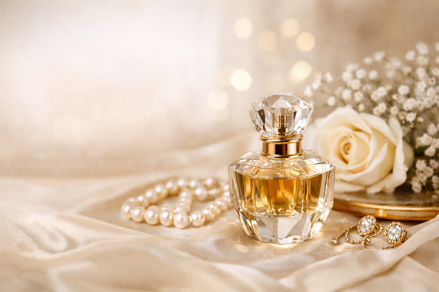 How to choose the perfect perfume – luxury fragrance bottle with elegant details
