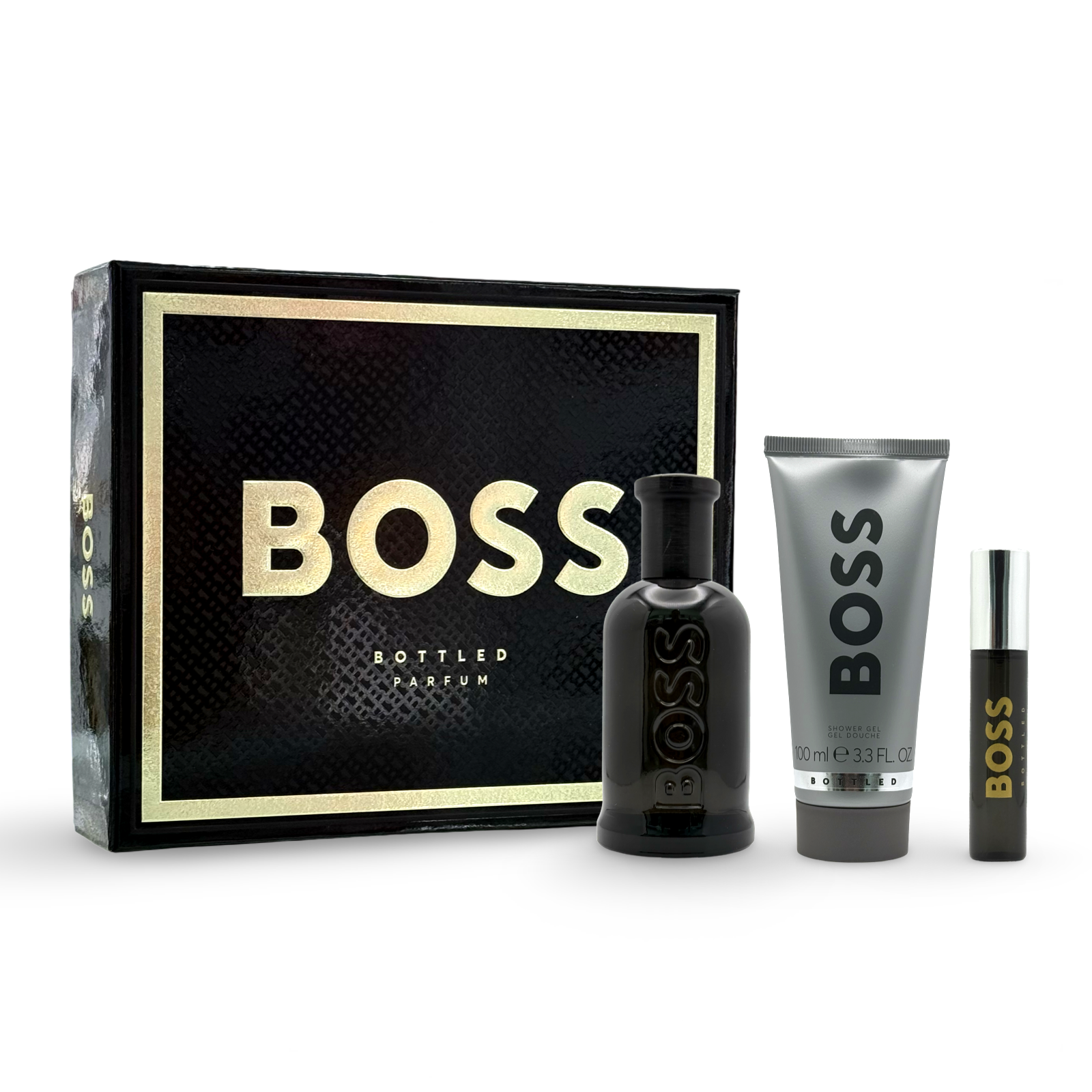 Gift Set Bottled Parfum by Hugo Boss 3pcs