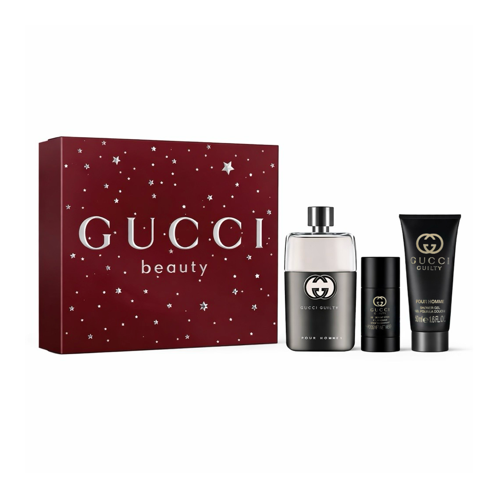 Gift Set Gucci Guilty pour homme 3pcs